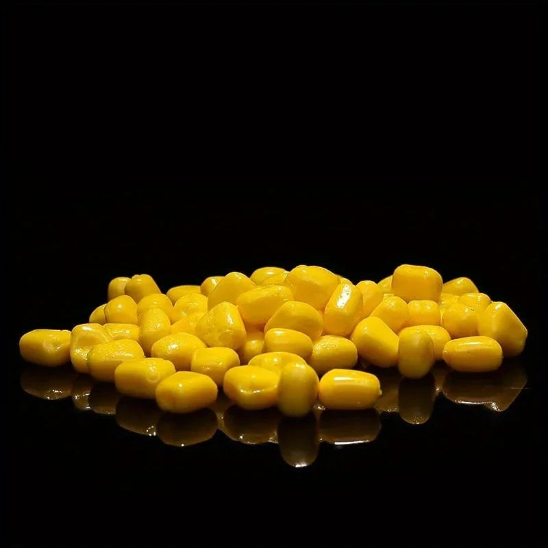 100Pcs/Pack Fishing Corn Floating Boilies Flavoured Soft Lure Silicone Bait for Grass Carp Artificial Bait