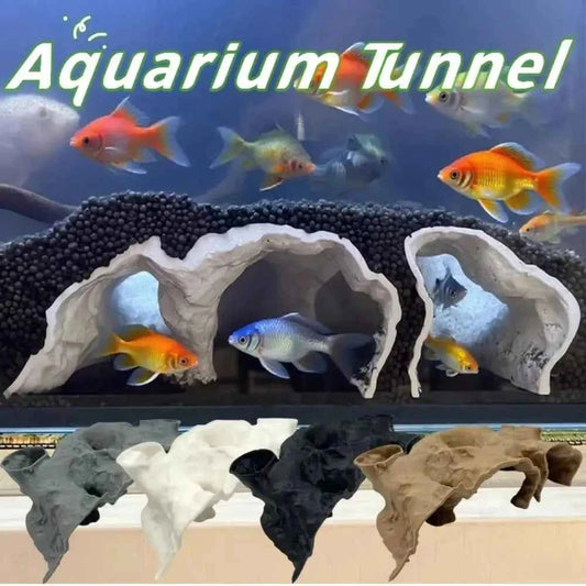 Funny 3D Printing Fish Tank Underground Cave Rest Safe Betta Cave Fish Nest Leisure Cave Fish Tank Decorations