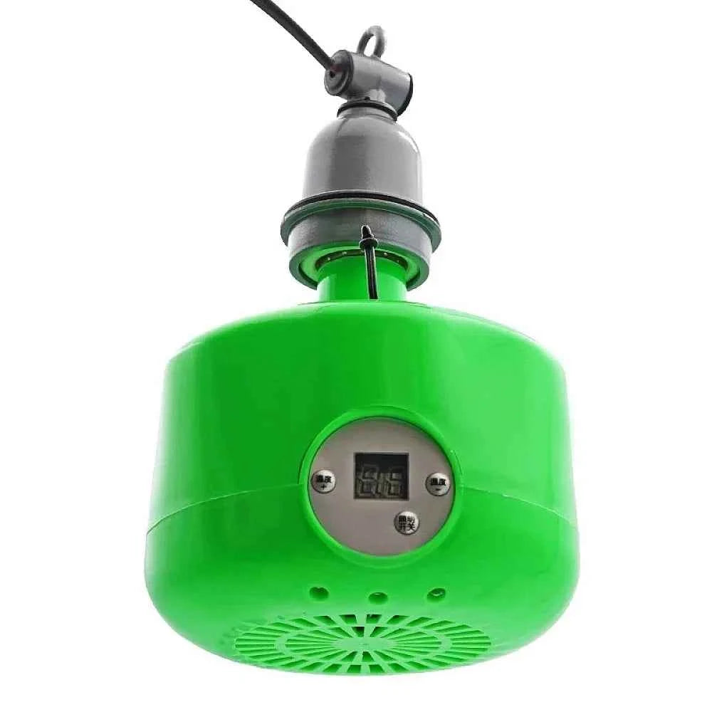 220V Pet Chicken Heating Lamp Air Heater Animal Warm Light Temperature Controll Heater Chick Brooder Heater For Dog Livestock