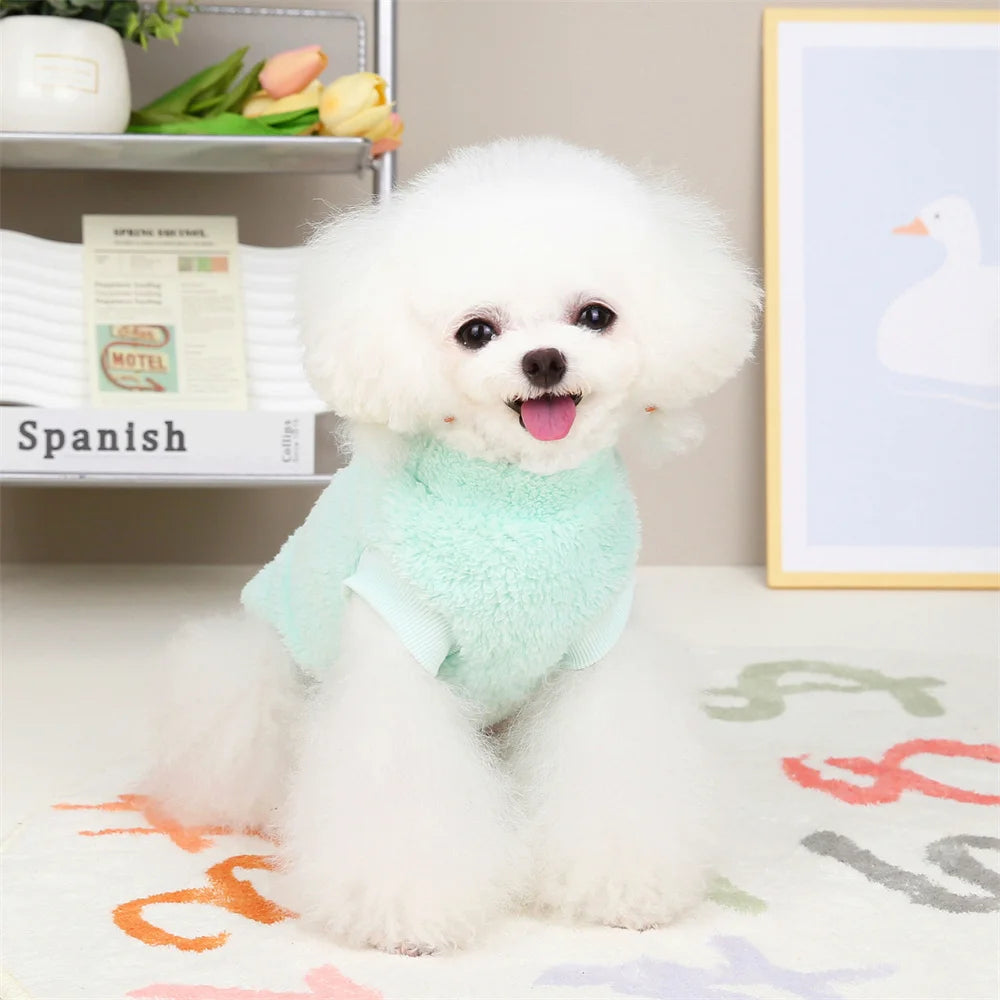 Winter Cat Puppy Jumpsuits Warm Fleece Pet Coat for Small Dogs Cats Kitten Clothing Chihuahua Sphynx Jacket ropa para gato - Play Paws Toys