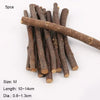 Natural Apple Branch Chew Sticks for Small Pets (5-40pc)