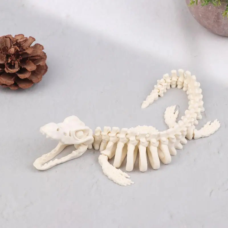 HOT! 1PCS Realistic Mosasaurus Skeleton Replica Aquarium Decoration Dinosaur Skeleton Model For Fish Tank Decoration