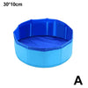Foldable Dog Bath Swimming Pool Cat Pool Toy With Fish-Water Endless Self Play Interactive Cat Toys Pet Cleaning Water Basin