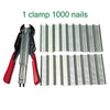 C-type Animal Wire Cage Hog Ring Plires Nail Gun Cage Clamp Chicken Bird Pet Cage Installation Tools Fence Buckle Ring Plires