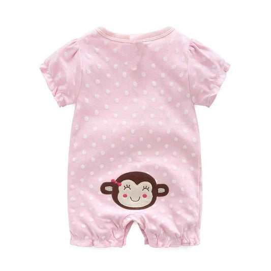 Newborn Clothes Summer Cute Baby Girl Baby Summer Clothes Thin Section 0 to 3 Months Infant Clothes