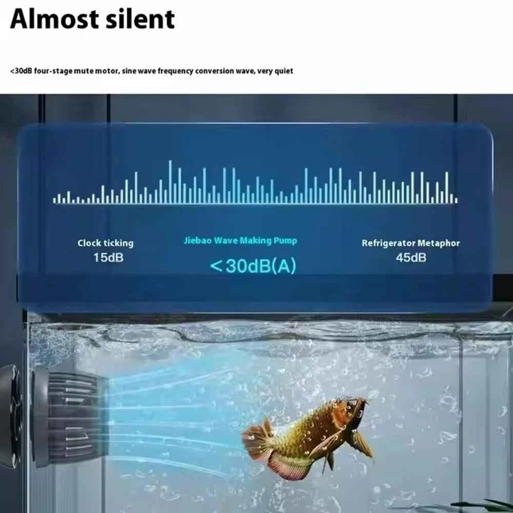 Jebao Jecod D series DMP 5M/10M/20M Pump Wireless Bluetooth WiFi APP Control Freshwater Saltwater Fish Aquarium Smart Wave Maker