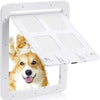 Pet Door Safe Lockable Magnetic Screen Outdoor Dogs Cats Window Gate House Enter Freely Fashion Pretty Garden Easy Install - Play Paws Toys