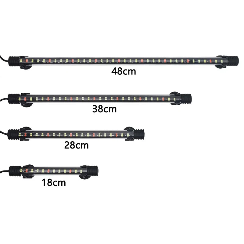 Waterproof LED Aquarium Light Fish Tank Underwater Lamp Clip Light Aquariums Decor Lighting Submersible Lamp Plant Grow 220-240V