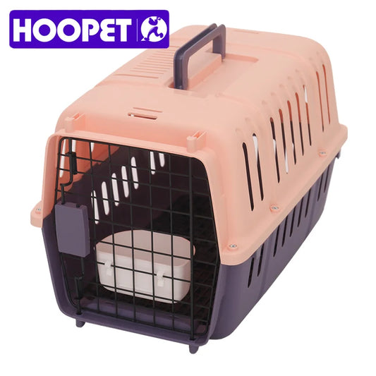 HOOPRT Pet United Airlines Air Box Can Be Shipped Box Cat Out Portable Car Dog Crate Small Dog Air Transportation Cat Cage - Play Paws Toys