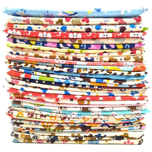 10/40/80 PCS 4 Types of Sizes Dog Bandana 100% Cotton Breathable Medium Large Dog Accessories Pet Bandana Free Shipping