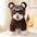 Creative Cosplay Clothes for Small Medium Dogs Bear Tiger Animal Flannel Cat Hoodie New Year Winter French Bulldog Puppy Outfits