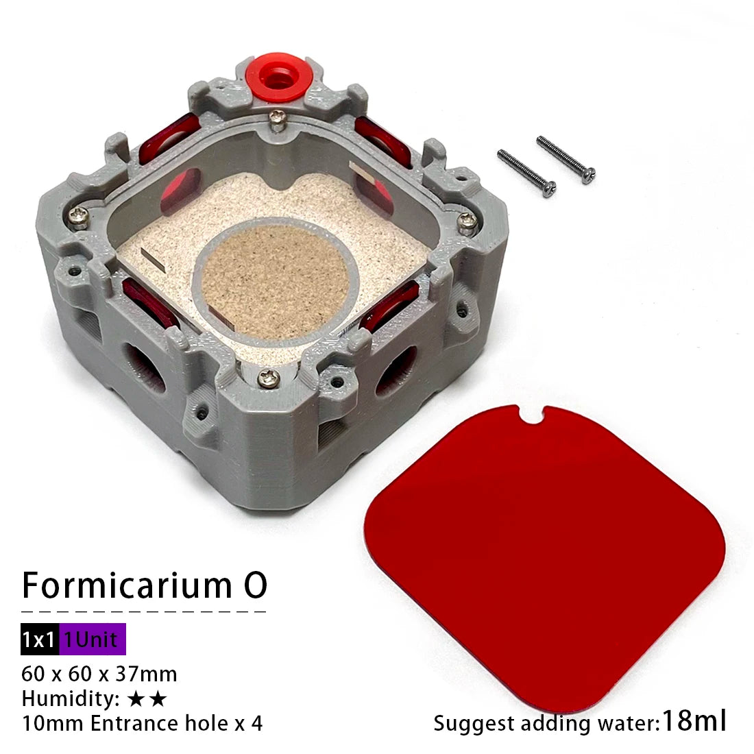 【Lego】Expandable Modular Formicarium Ant Farm Nest for Ant Keeper Starter New Queen Large Anthill Keeping Kit Test Tube