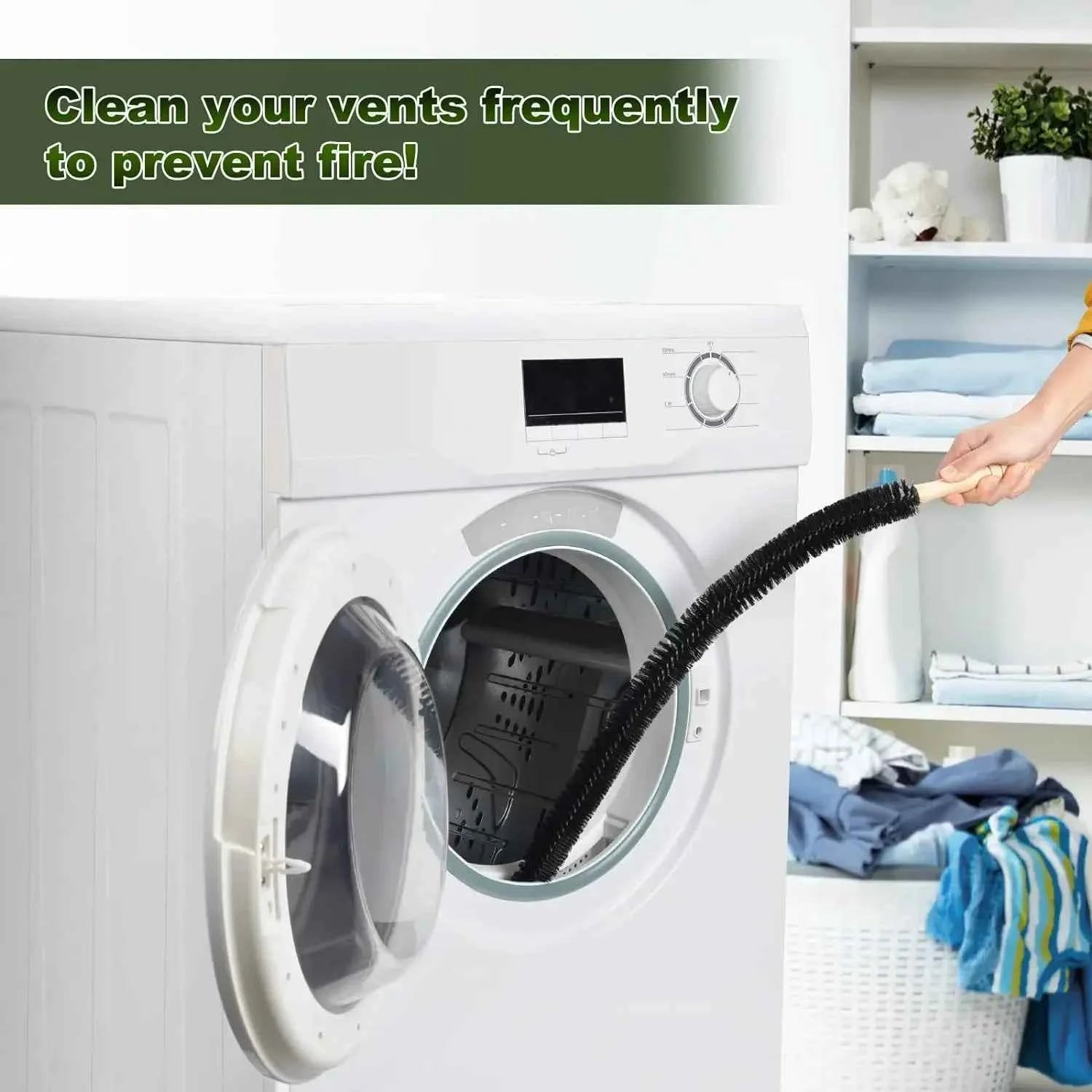 Flexible Long Pipeline Cleaning Brush Multipurpose Washing Machine Dryer Lint Remover Kitchen Sewer Dust Cleaner Brushes Tools