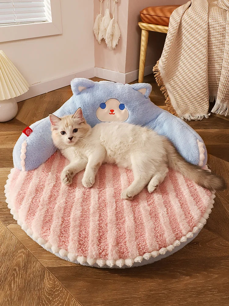 HOOPET Cat Bed Pet Pad Cushion for Small Medium Dogs Sleeping Beds Cats Durable Mat Removable Mat Pet Supplies - Play Paws Toys