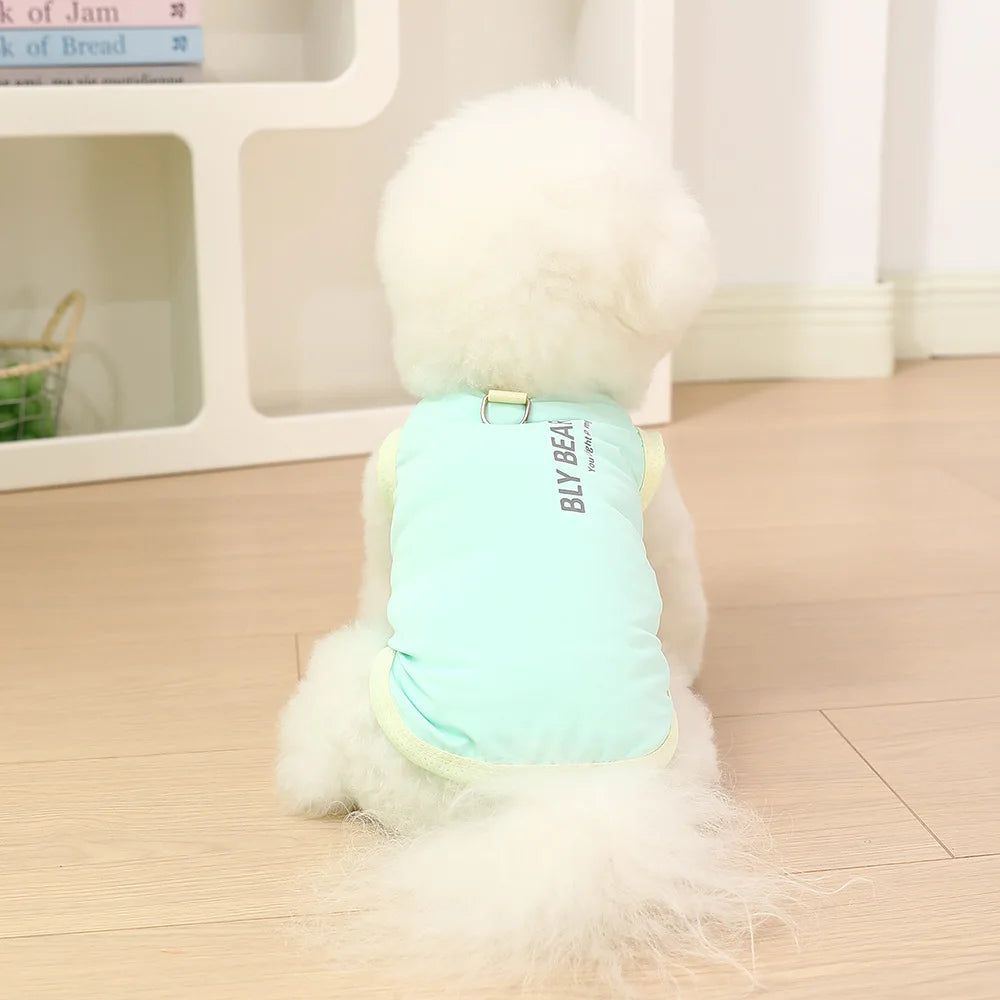 Cooling Dog Cat Vest Summer - Breathable Mesh UV Protection Sleeveless Shirt, Ice Silk Pet Cooling Jacket for Hot Weather