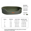 Dog Pet Beds Square Dog Bed For Large Dogs Dog Sofa Beds Waterproof Customized Pet Bed Inner Pad Washable Puppy Kennel Accessory