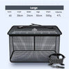 Floating fish basket, foldable fishing rack bucket, portable foldable fishing net for storing fishing equipment in the cage