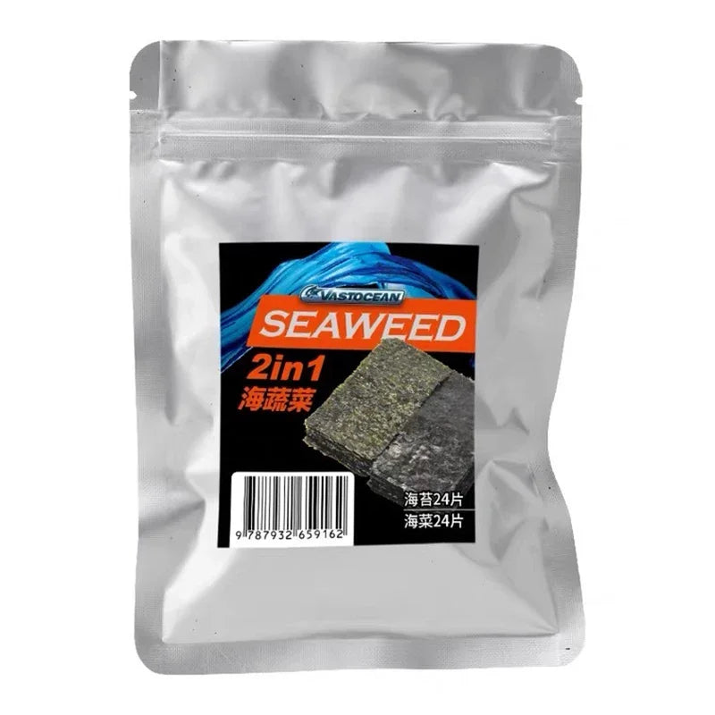 VASTOCEAN 2 In 1 Seaweed Strong Magnetic  Feeding Clip Aquarium Supplies