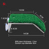 Turtle Basking Platform Turtle Habitat Simulation Lawn Ramp Turtle Dock Floating Island for Reptile Terrarium Aquarium Accessory
