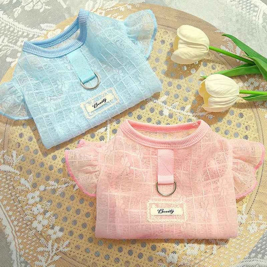 XS-8XL Summer Dog Clothes Large Dog Thin Sunproof Outift Breathable Vest T-shirt for Big Dogs Golden Retriver Puppy Clothing