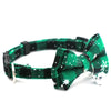 Pet Breakaway Cat Collar Bow Tie And Bell Cute Plaid Christmas Red Elastic Adjustable Dog Collar With Sash Small Bell For Cats