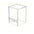 Landscaping Negative Pressure Fish Tank Unique Eye-catching Acrylic Suspended Fish Tank Easy to Install
