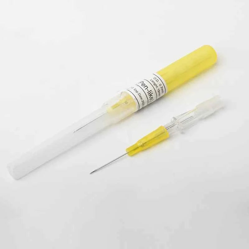 50pcs IV Cannula Pen Type Intravenous Injection Catheter 20G 22G 24G 26G Veterinary Suppliers
