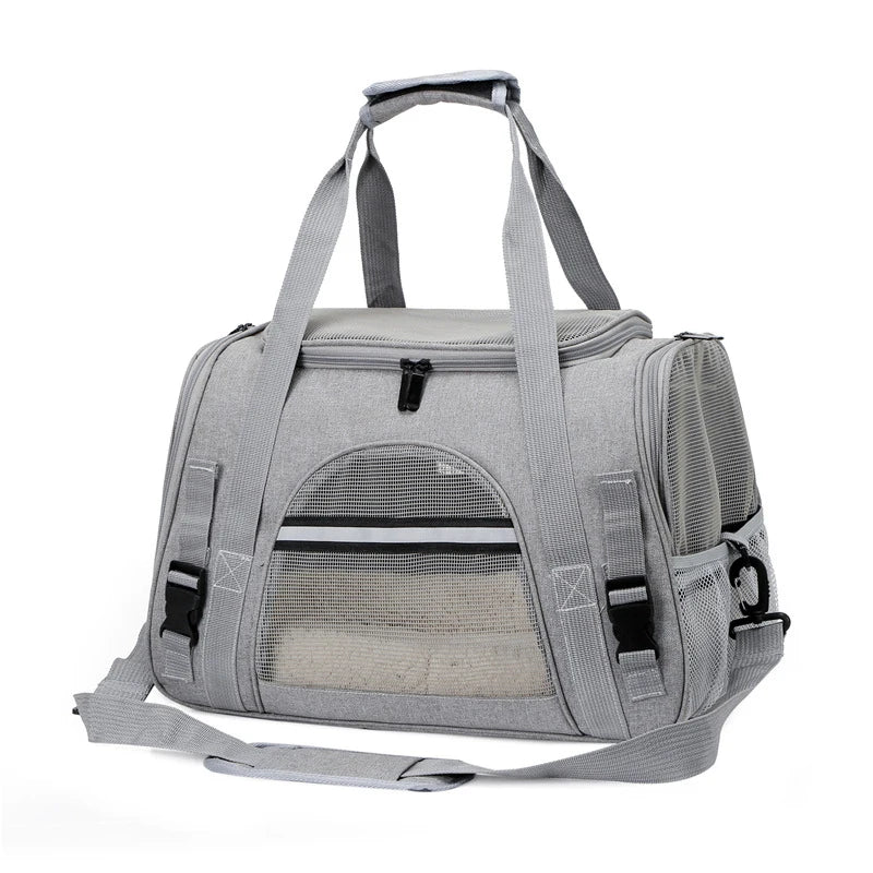 Cat Bags Portable Dog Carrier Bag Mesh Breathable Foldable Cats Carrier Bag Travel Breathable Transport Handbag Pet Travel Bags - Play Paws Toys