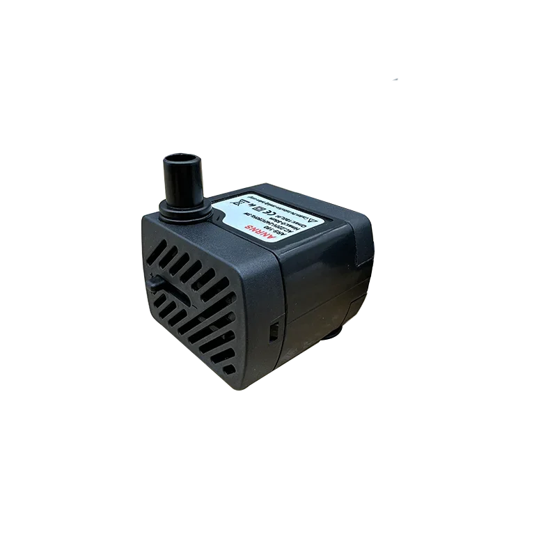 220V 3W miniature silent Submersible Pump Aquarium fish tank Fountain LED pump EU plug pumping aeration pump ornaments set