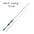 FISHINGFANS ORCA ULTRALIGHT UL SOLID TIP TAPERED HANDLE TROUT LAKE RIVER SPINNING CASTING FISHING ROD