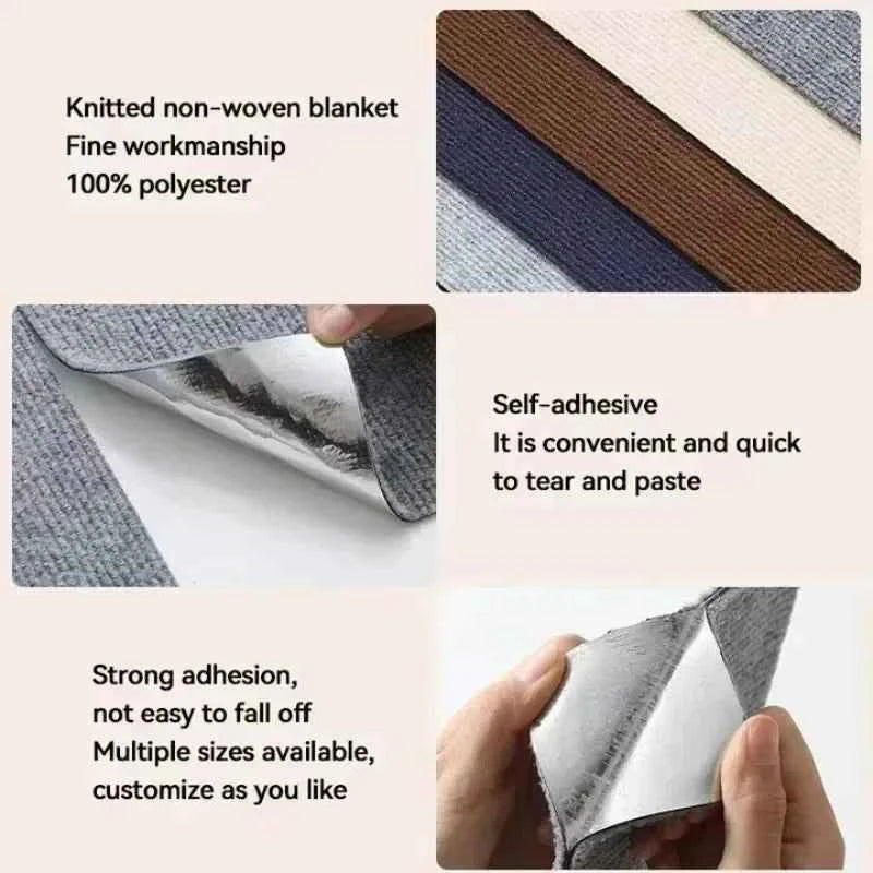 Trimmable Cat Scratching Mat Cat Scratcher Sofa Tape Scratching Post Self-adhesive Carpet Cats Scratch Board Cat Accessories