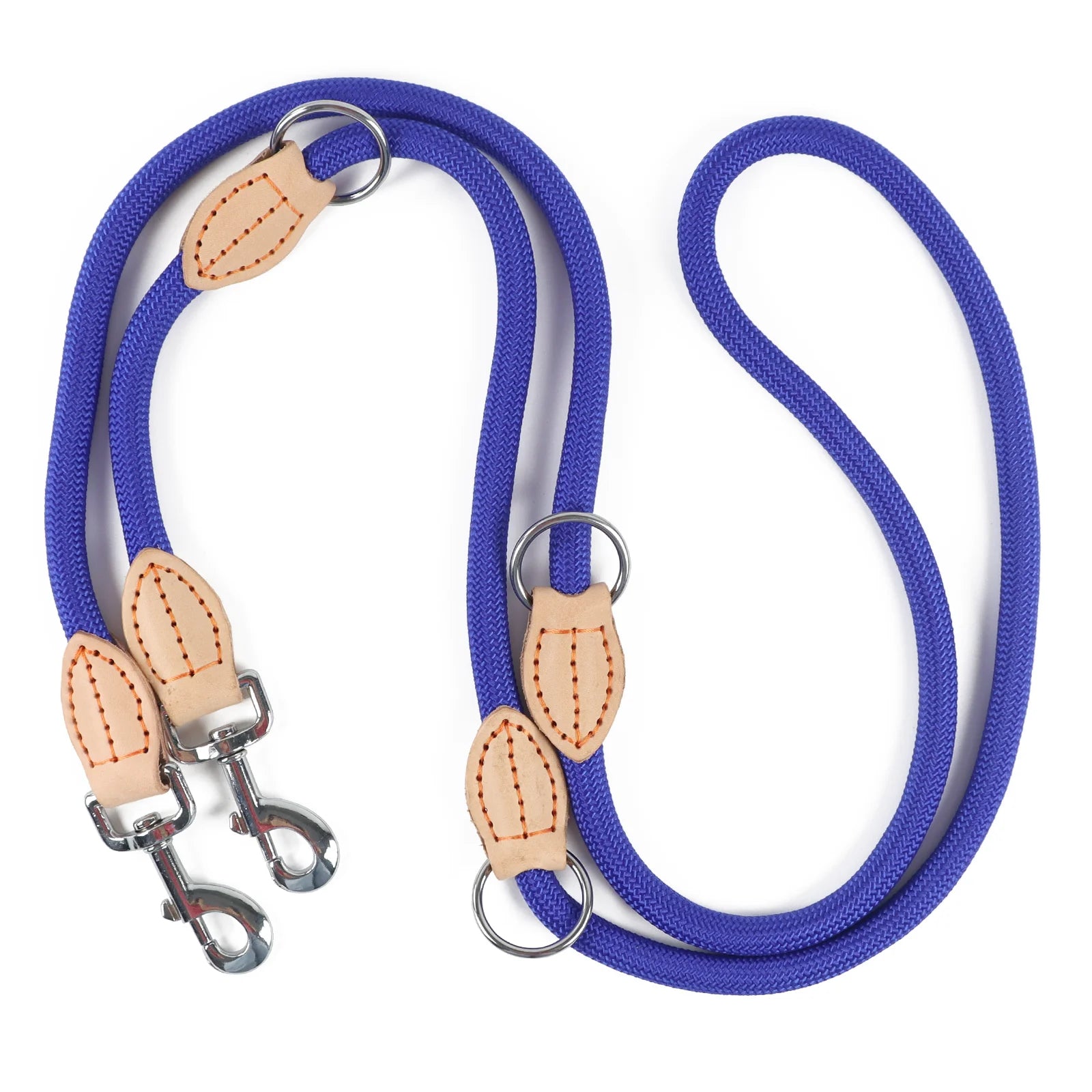 210cm Multipurpose medium size Dog Double Leash Leashes Adjustable And Nylon Luxury Hands Free Small Dog Leash For 2 Dogs