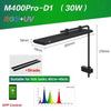 WEEK AQUA M Series RGB+UV Freshwater Planted Growing Light Water Grass Lamp Bluetooth for Aquatics Plants Aquarium