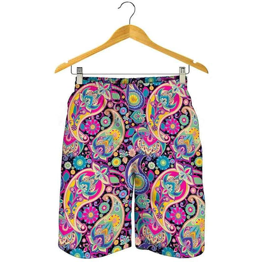 Fashion Paisley  Pattern Beach Short Men Clothing Popular 3D Print Daily Casual Board Shorts Classic Trend Streetwear New Trunks