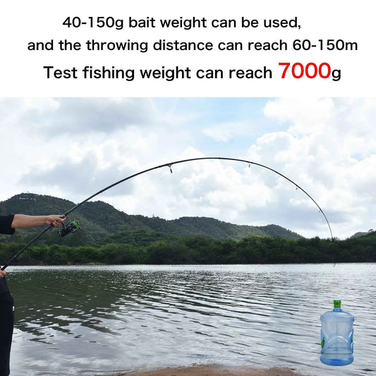 FELENHAI Traveller Carp Feeder Rod 4.2m 3.6m 3.0m Carbon Fiber 3.5lb Hard Surfcasting Fishing Pole Tackle for Spinning Lure Pole