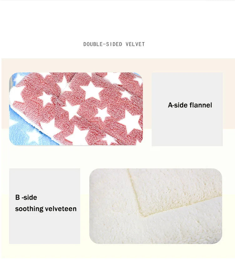 Thickened Comfortable Warm Small Cat Sleeping Cushion Skin-friendly Cute Winter Medium Dog Sofa Mat for Puppy Bed Accessories - Play Paws Toys