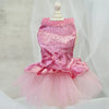 Dog Summer Dress Cat Lace Skirt Pet Clothing Chihuahua Tulle Skirt Puppy Cat Princess Apparel Cute Puppy Clothes Dog Accessories