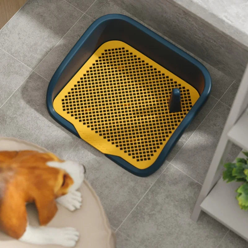 Large Size Dog Training Toilet Litter Box Pet Toilet for Dog Portable Dog Training Toilet Puppy Pad Holder Tray Indoor Dog Potty