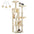Large Cat Tree Tall Cat Tower for Indoor Cats Multi-Level Plush Cat Condo with Scratching Posts Scratching Boards Perches Caves