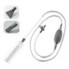 Siphon Pump with Filter Nozzle Fish Tank Water Changer Air Pump Cleaning Accessorie Handheld Aquarium Gravel Cleaner Vacuum Tool