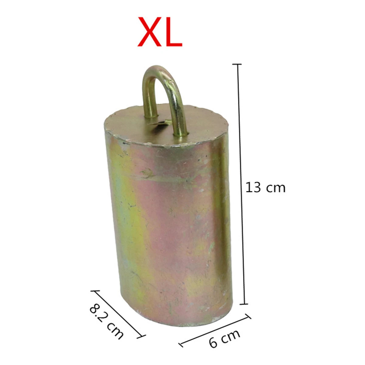 1Pc Livestock Cow Horse Sheep Grazing Copper Bell Loud Crisp Spread Farther Loud Bell Anti-Lost Anti-Theft Bell Farm Supplies
