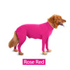 Big Dog Pajamas Stretch Pet Jumpsuit Winter Pet Clothes Warm Tight-fitting Dog Cloth Medium and Large Dog Suit Labrador Doberman