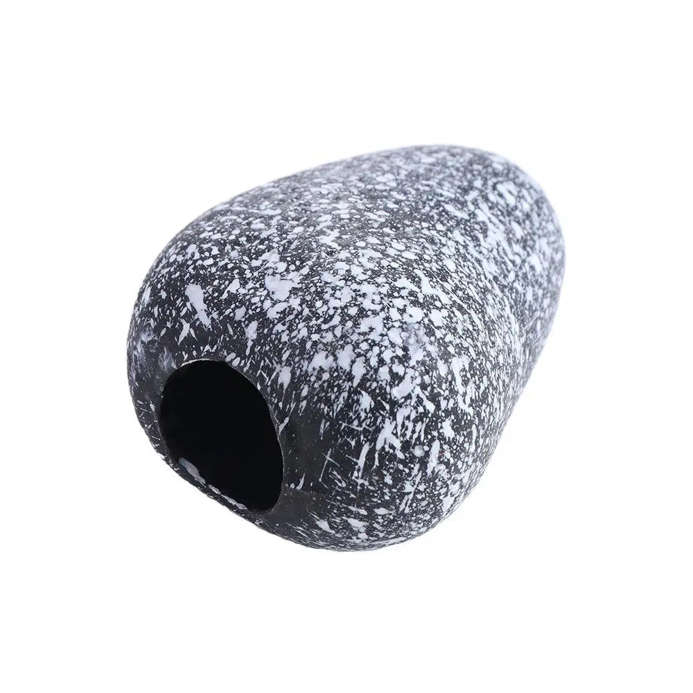 Ceramic Cichlid Stone Cave Eco-friendly Delicate Fish Eluding House Creative Simulated Hiding Tank Cave Breeding Tank