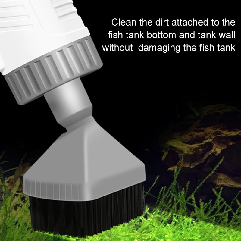 Aquarium Water Change Pump Electric Fish Tank Cleaning Tool Vacuum Water Changer Gravel Cleaner Siphon Filter Pump  30W 220v