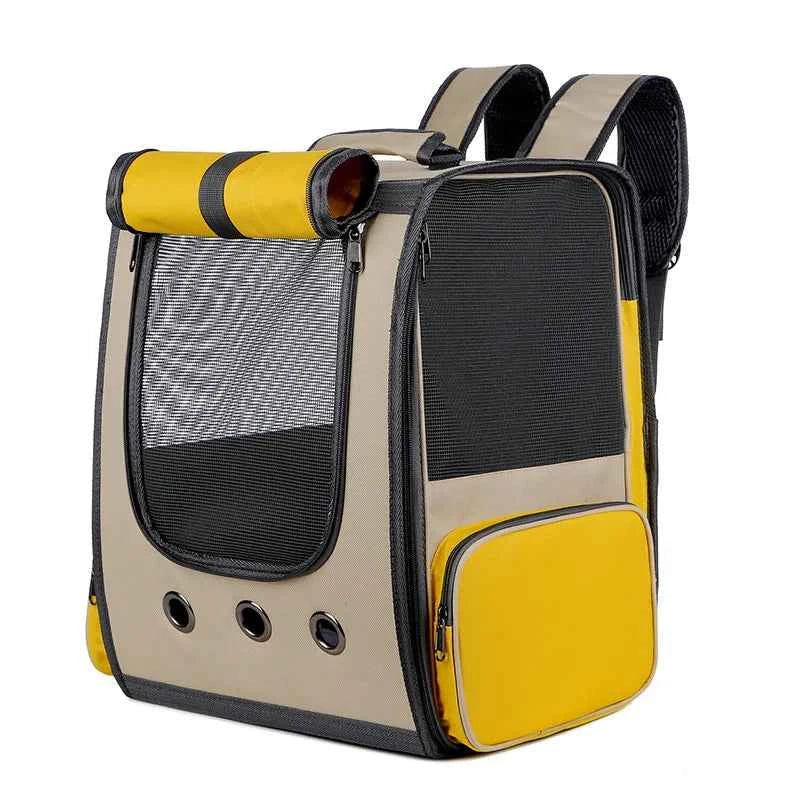 Breathable Pet Carrier Backpack for Cat and Dog, Astronaut Space Capsule, Window Transport Carrying Bag, High Quality