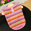 Summer Dog Vest Stripped Breathable Thin T-Shirt for Small Medium Dog Fashion Chihuahua Yorkshire Vest Pet Clothes Wholesale