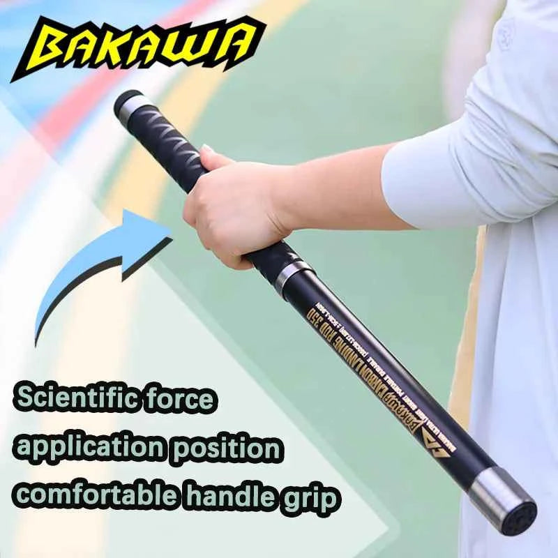 BAKAWA 3.5M Anti slip handle mesh pole suit Suitable carrying various fishing scenarios Carp fishing goods River lake sea Pesca