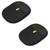 Large Polypropylene Pet Grooming Gloves Black With Yellow Accents Static Adsorb Hair Cleaning Mitt For Cat Daily Grooming Care