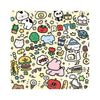 Cat Fixed Fabric Cartoon Printed Self-Adhesive Anti Scratch Anti Bite And Escape Cat Wrap Fabric Pet Grooming Restraint Bag