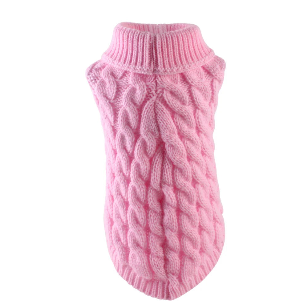 Cat Puppy Sweaters Autumn Winter Pet Knitted Sweater Jumper for Small Dogs Cats Kitten Pullovers Sphynx Clothing ropa para gatos - Play Paws Toys